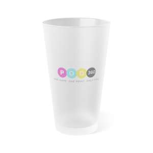 Personalized Frosted Pint Glass - Perfect for Home Bar, Gifts, BBQs, Parties, Birthdays, Unique Drinkware