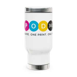 Stainless Steel Travel Mug with Handle, Custom Personalized Drinkware, Ideal for Gifts, Coffee Lovers, Travel Enthusiasts, Unique Designs