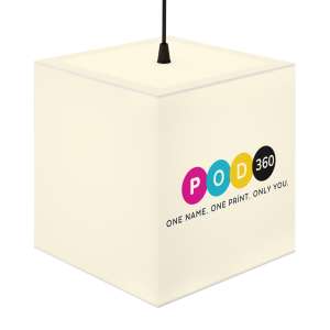 Modern Light Cube Lamp - Minimalist Decor, Soft Lighting, Unique Gift, Home Accent, Nightstand or Desk Lamp